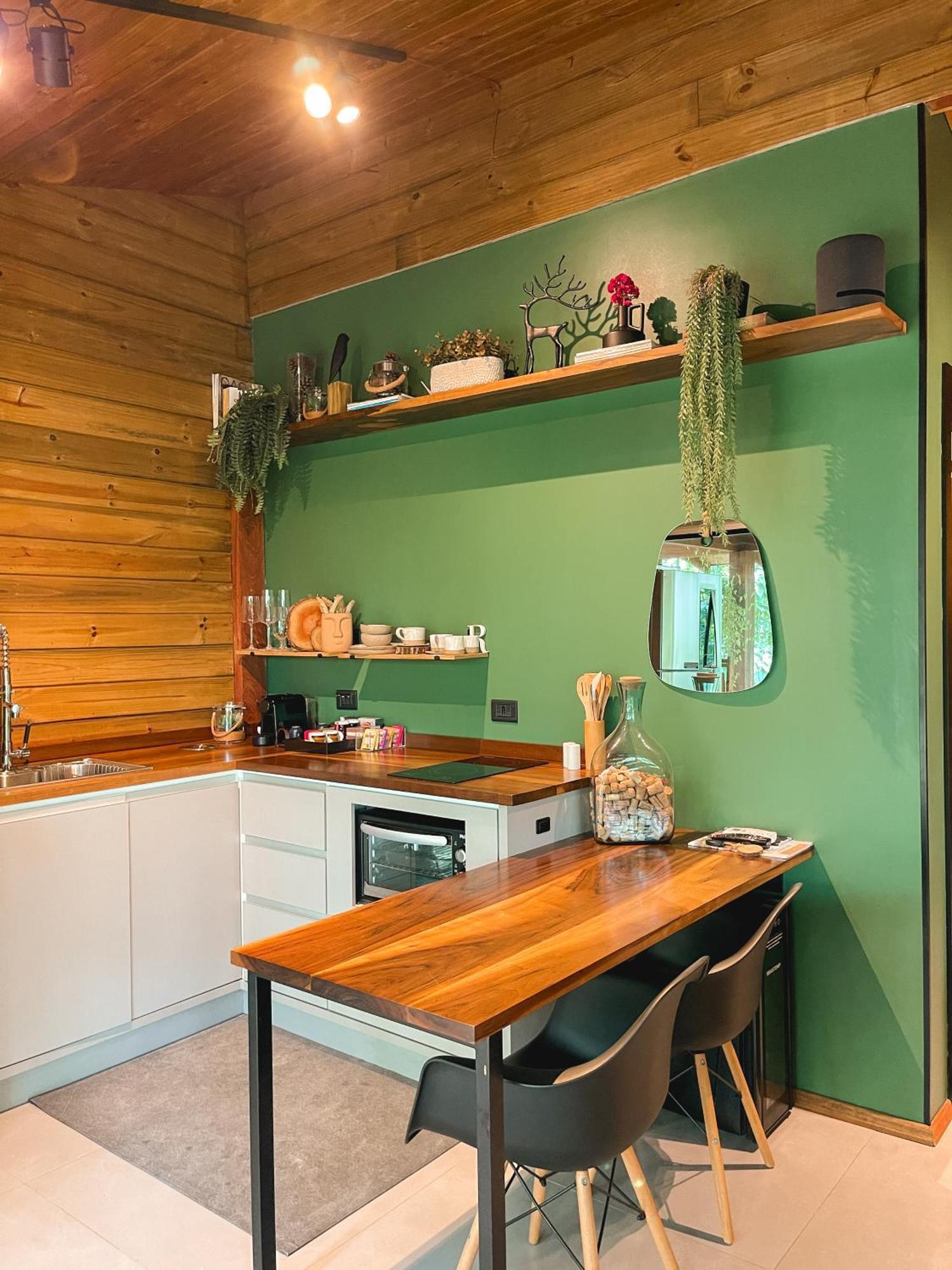 Cabana Equipada Em Meio A Natureza Em 포메로데 외부 사진